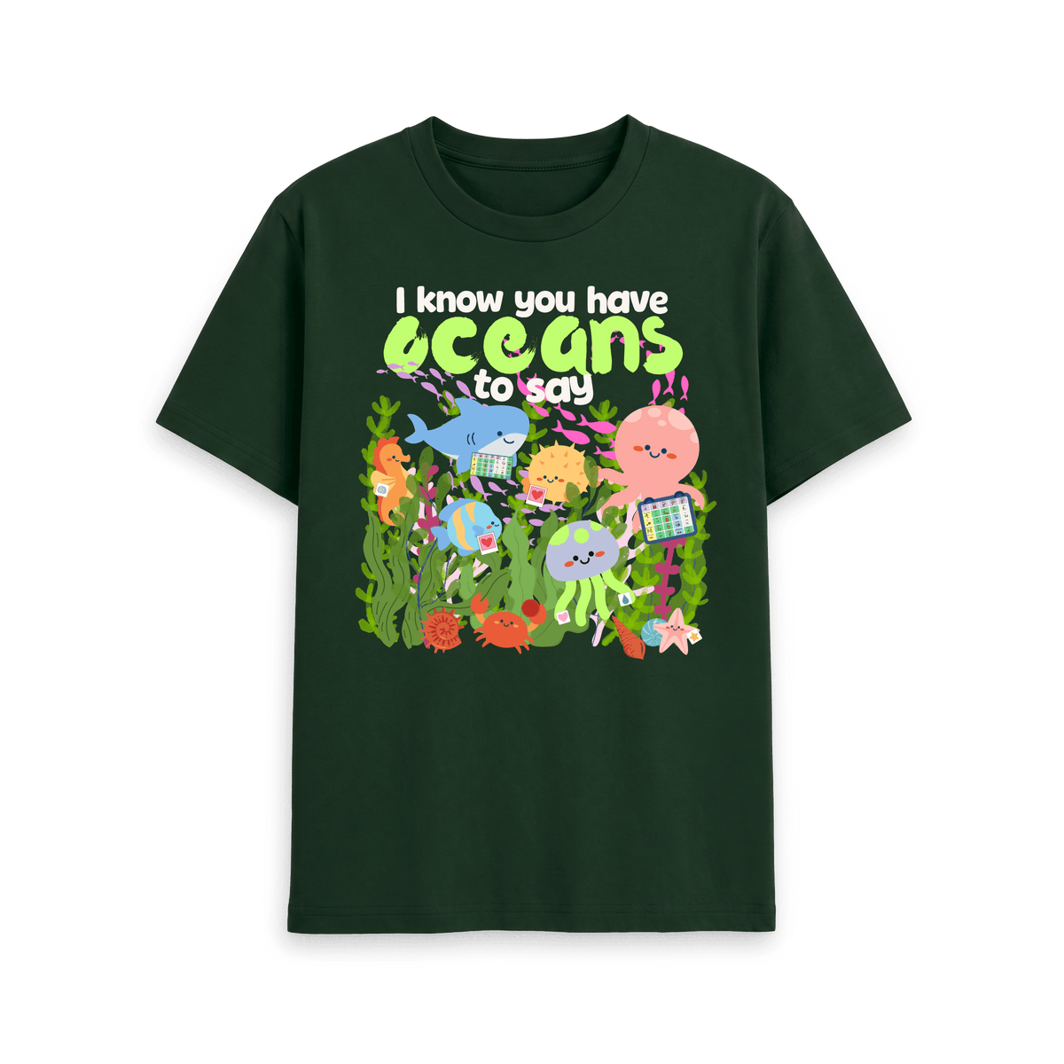 Evergreen Printed T-shirt Front
