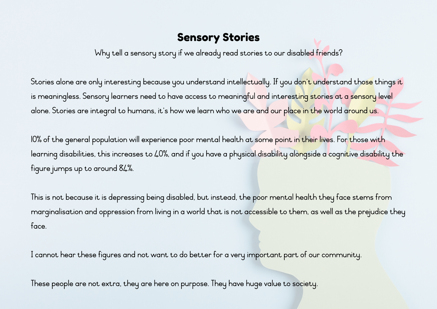 Sensory Story Theory Training