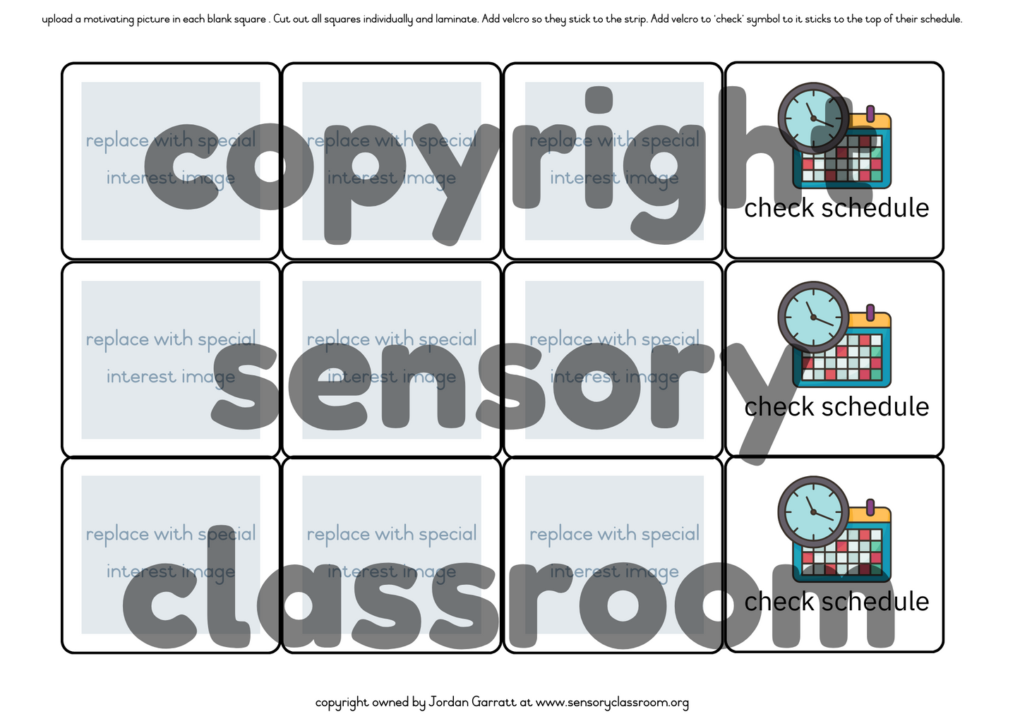Countdown Set – Sensory Classroom