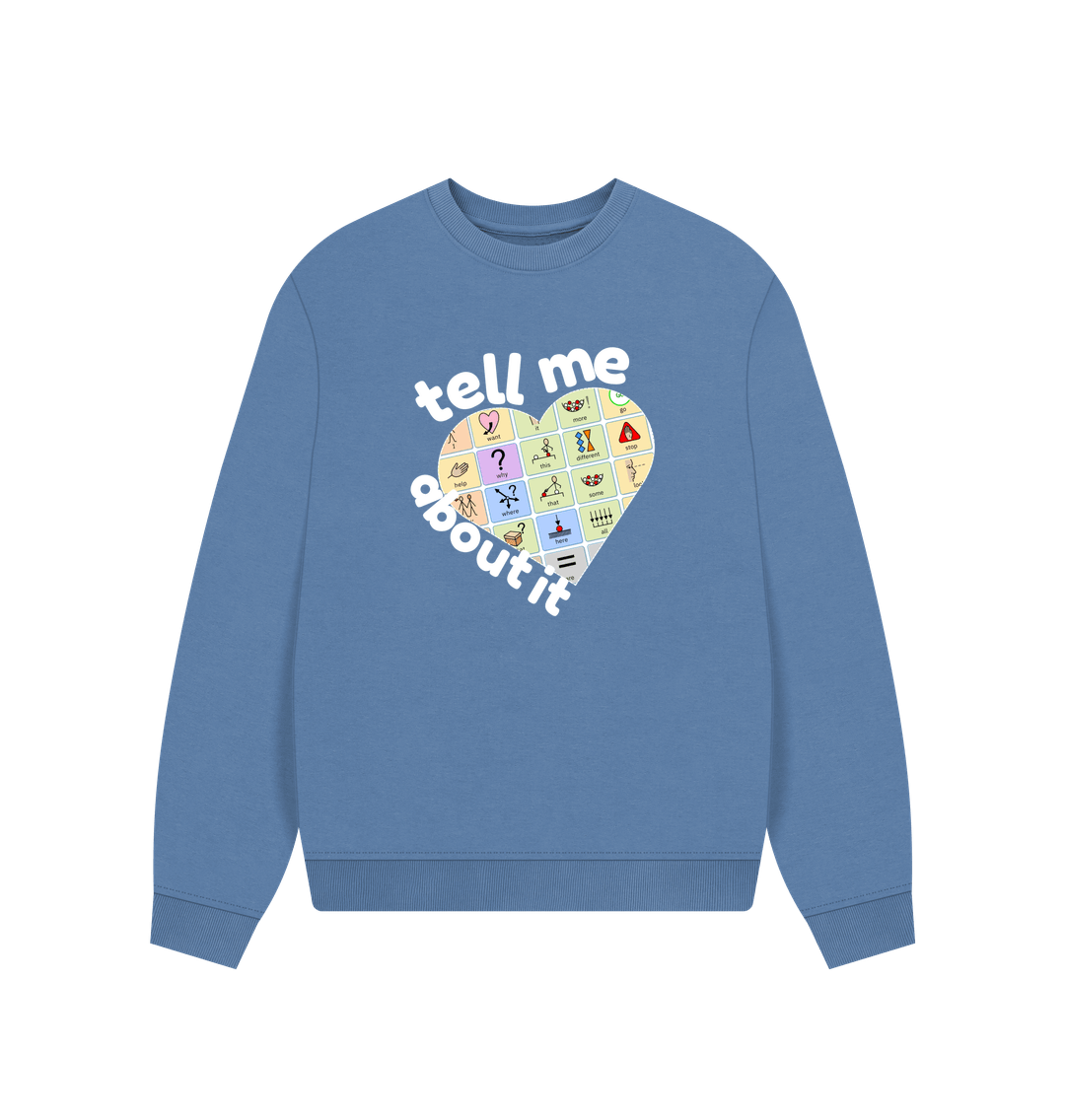 Solent Tell me About It Oversized Women's Sweater