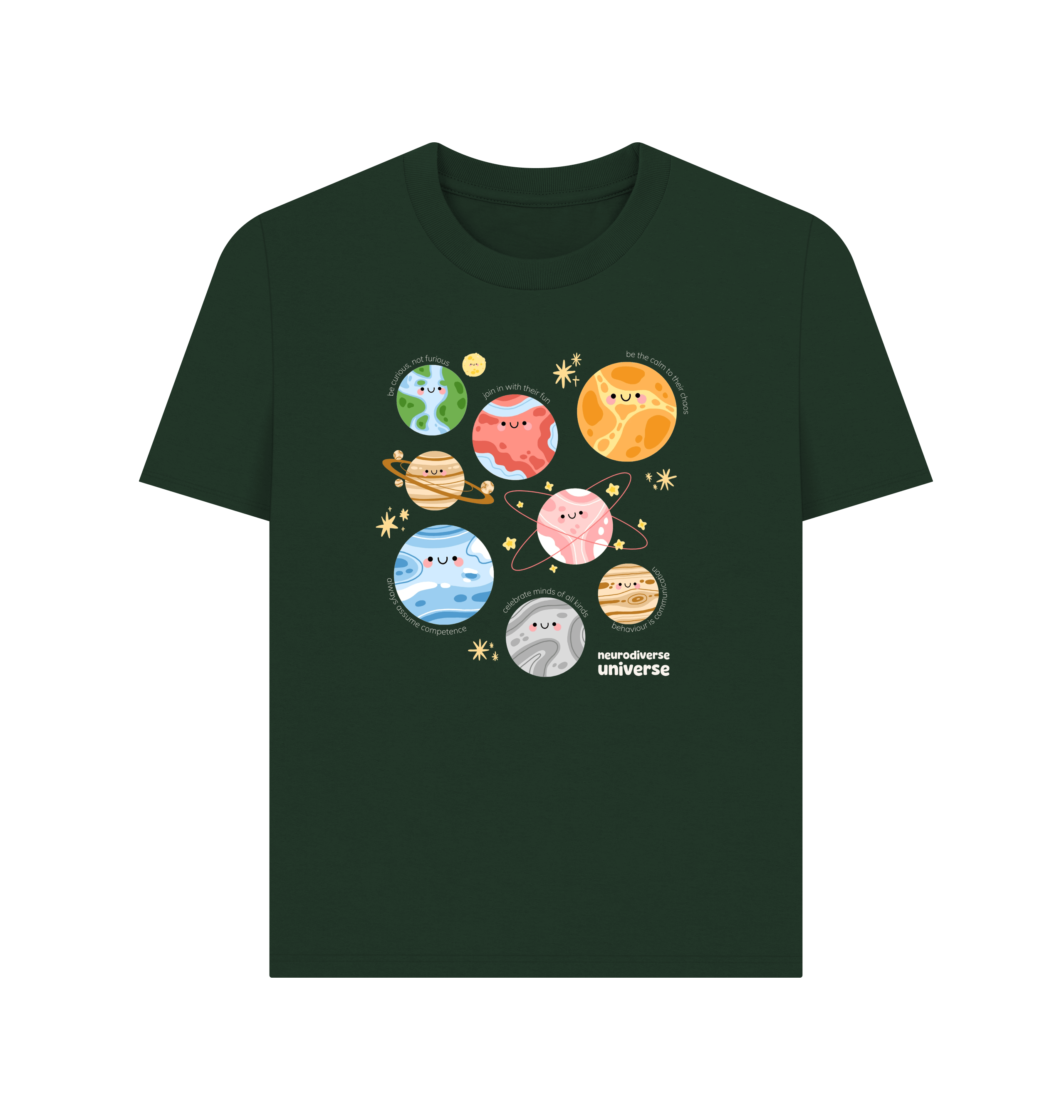 Evergreen Printed T-shirt Front