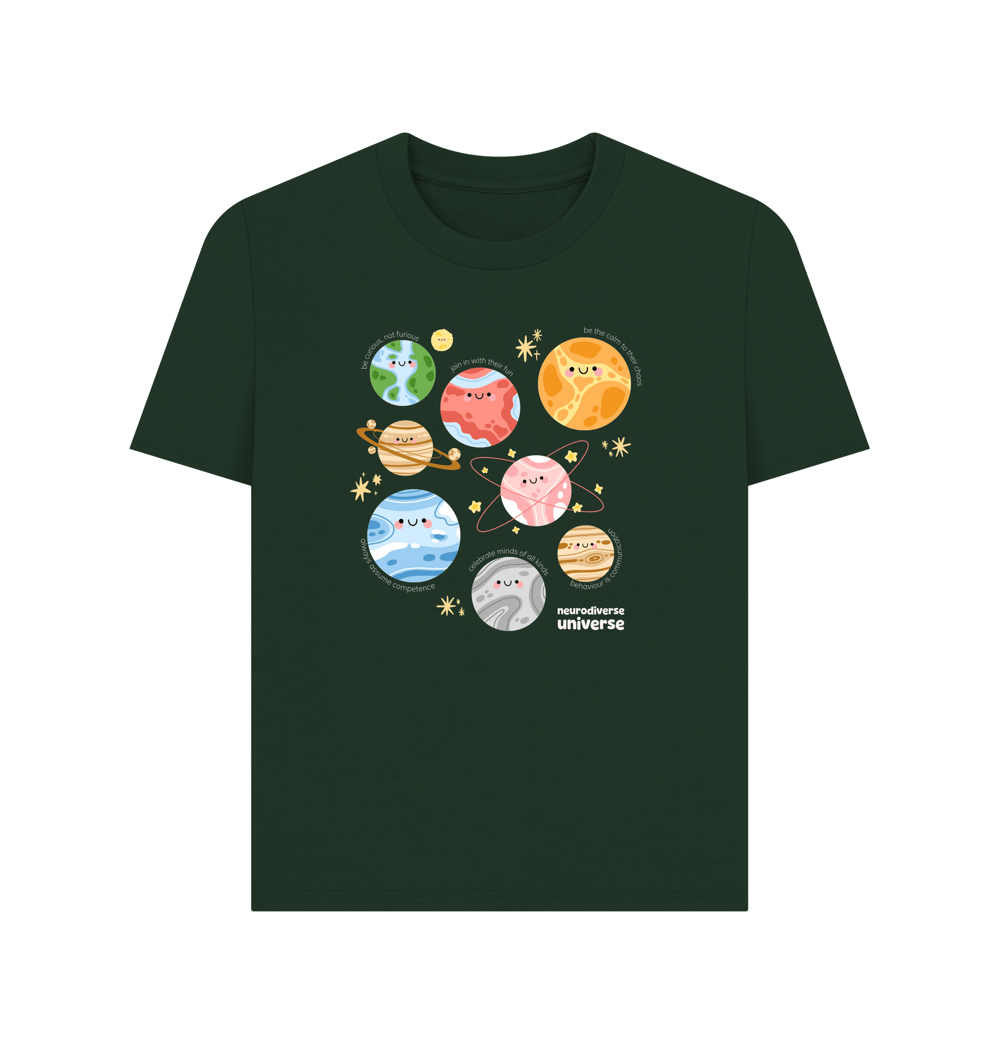 Evergreen Printed T-shirt Front