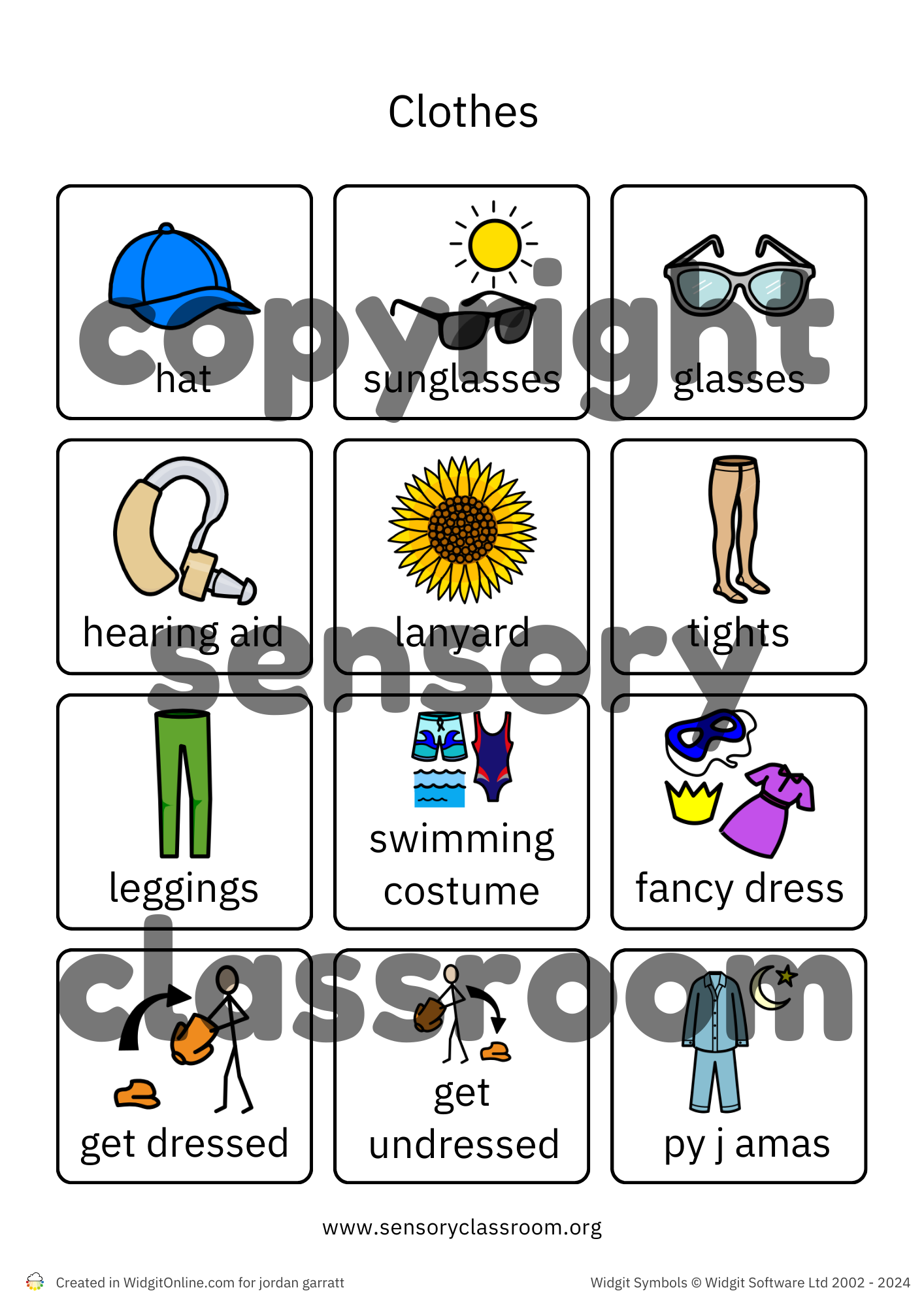 Clothes Symbols