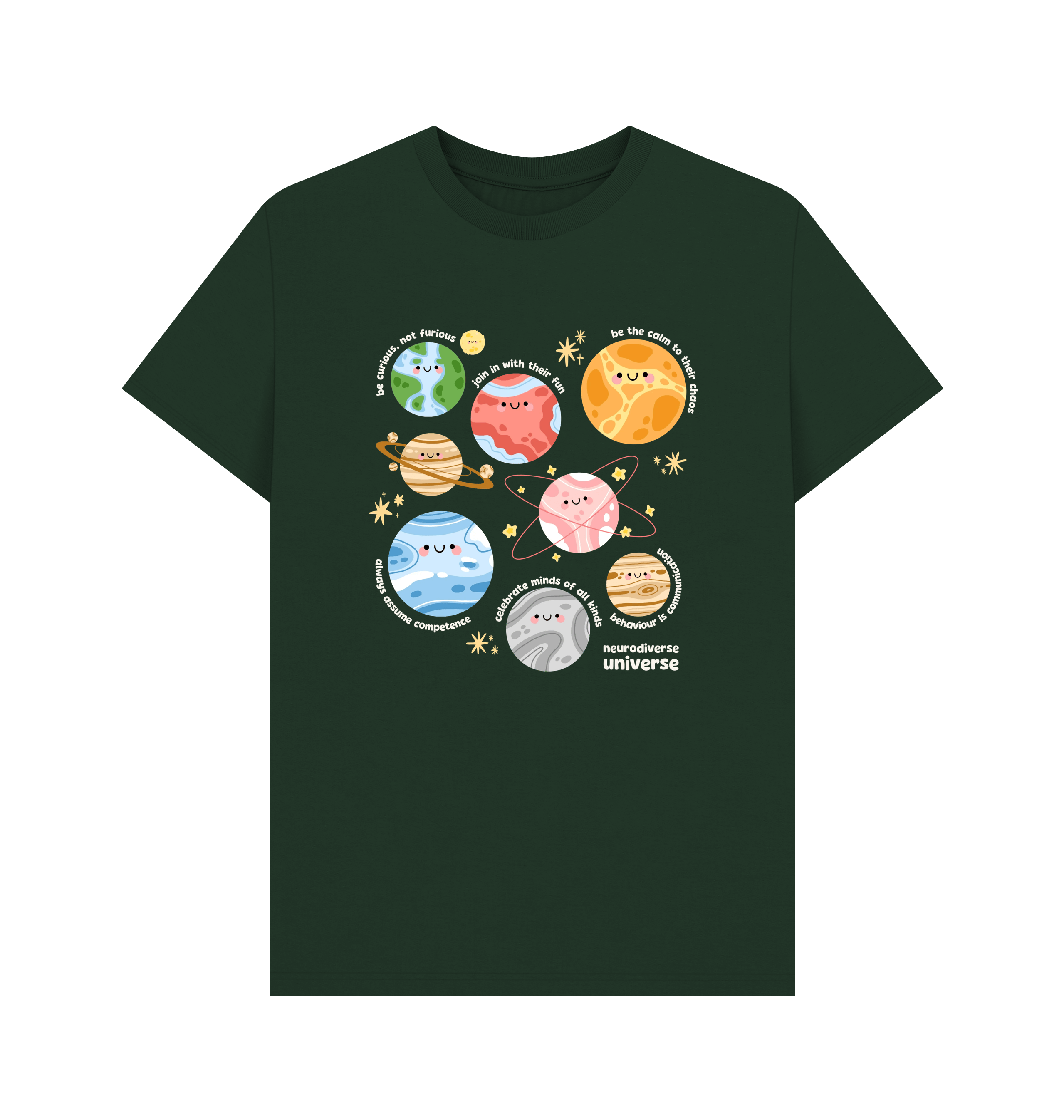Evergreen Printed T-shirt Front