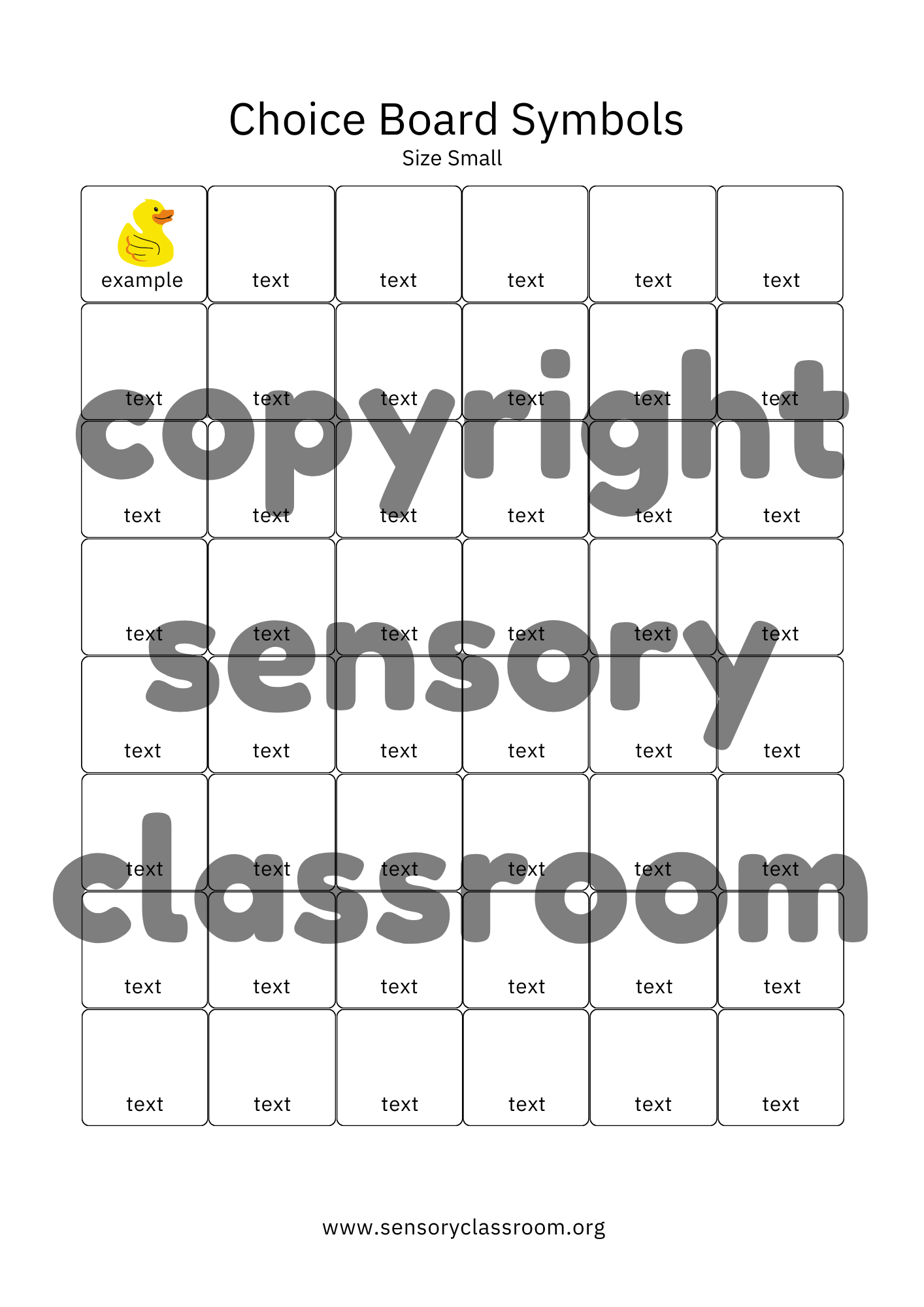 Choice Boards