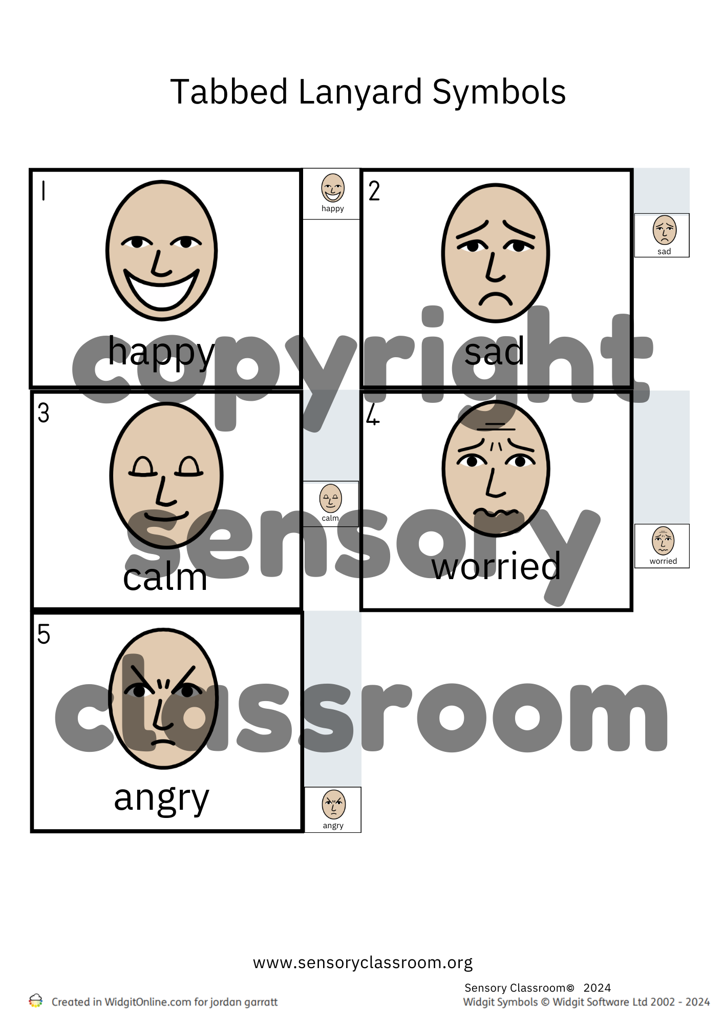 Editable Visual Symbols (tabbed)