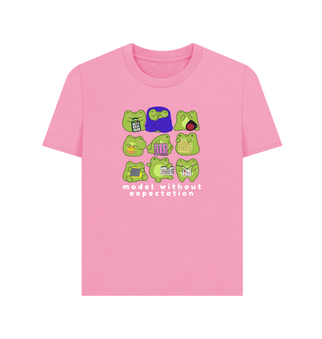 Rose Pink Printed T-shirt