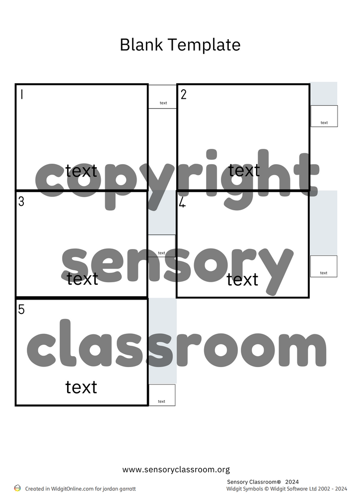 Editable Visual Symbols (tabbed) – Sensory Classroom Ltd