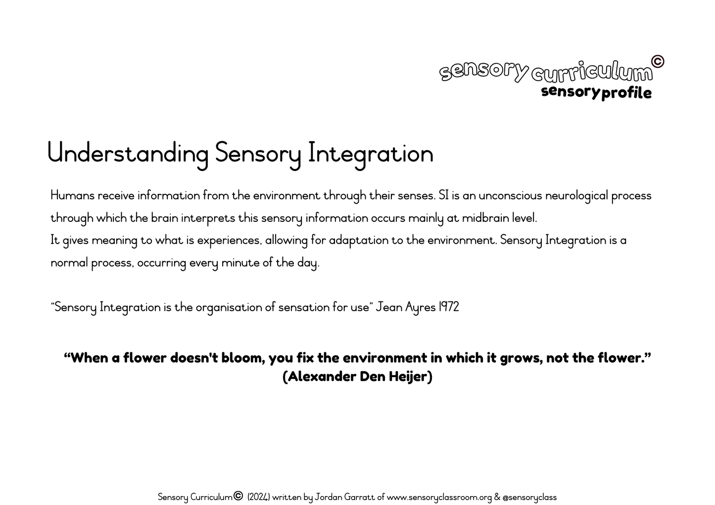 Sensory Profiling Tool