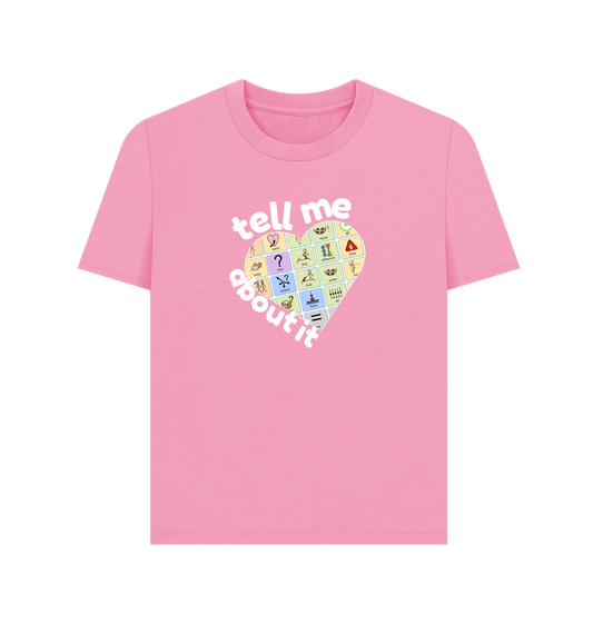 Rose Pink Printed T-shirt
