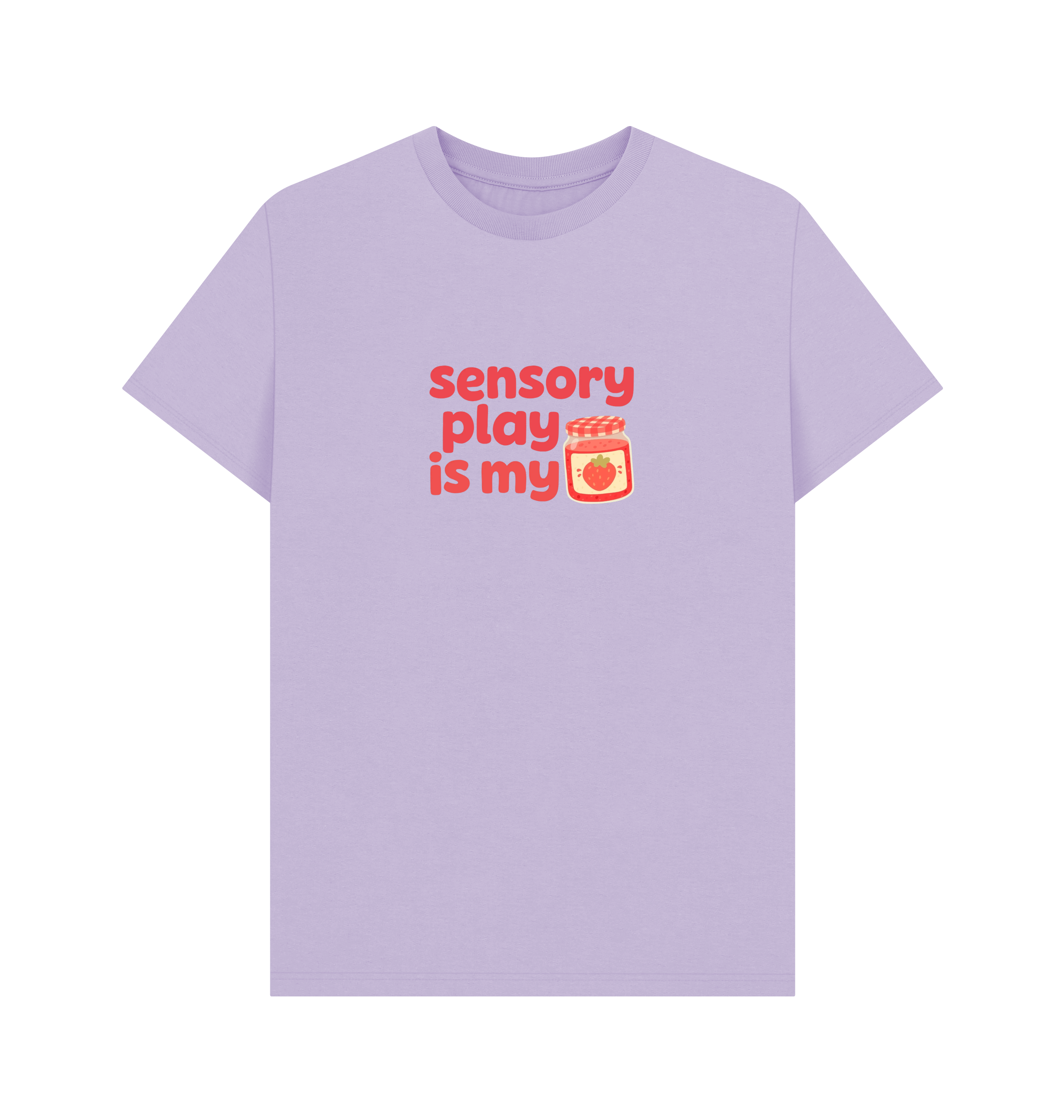 Lilac Printed T-shirt Front