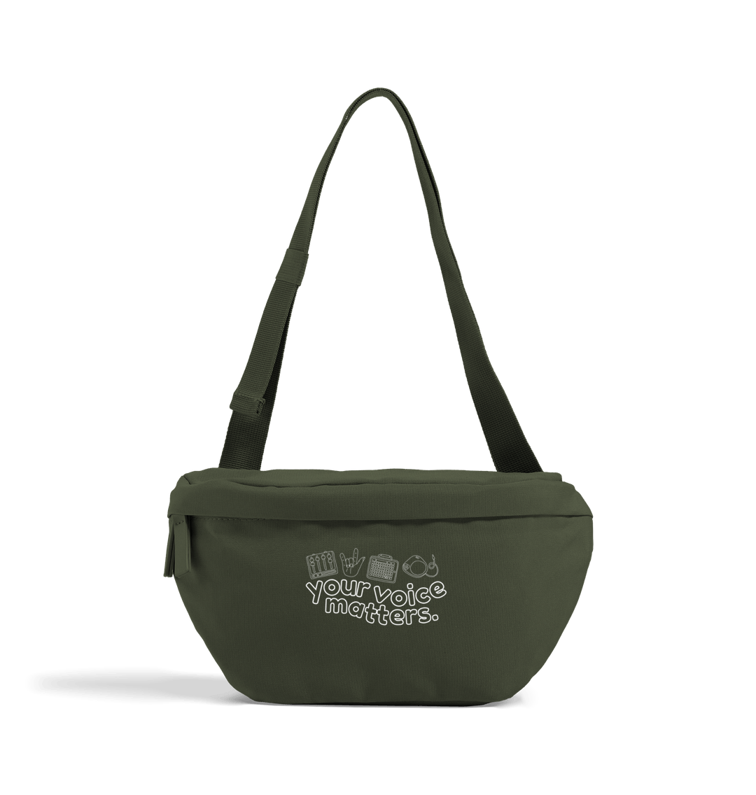 Pine Green Your Voice Matters Pouch