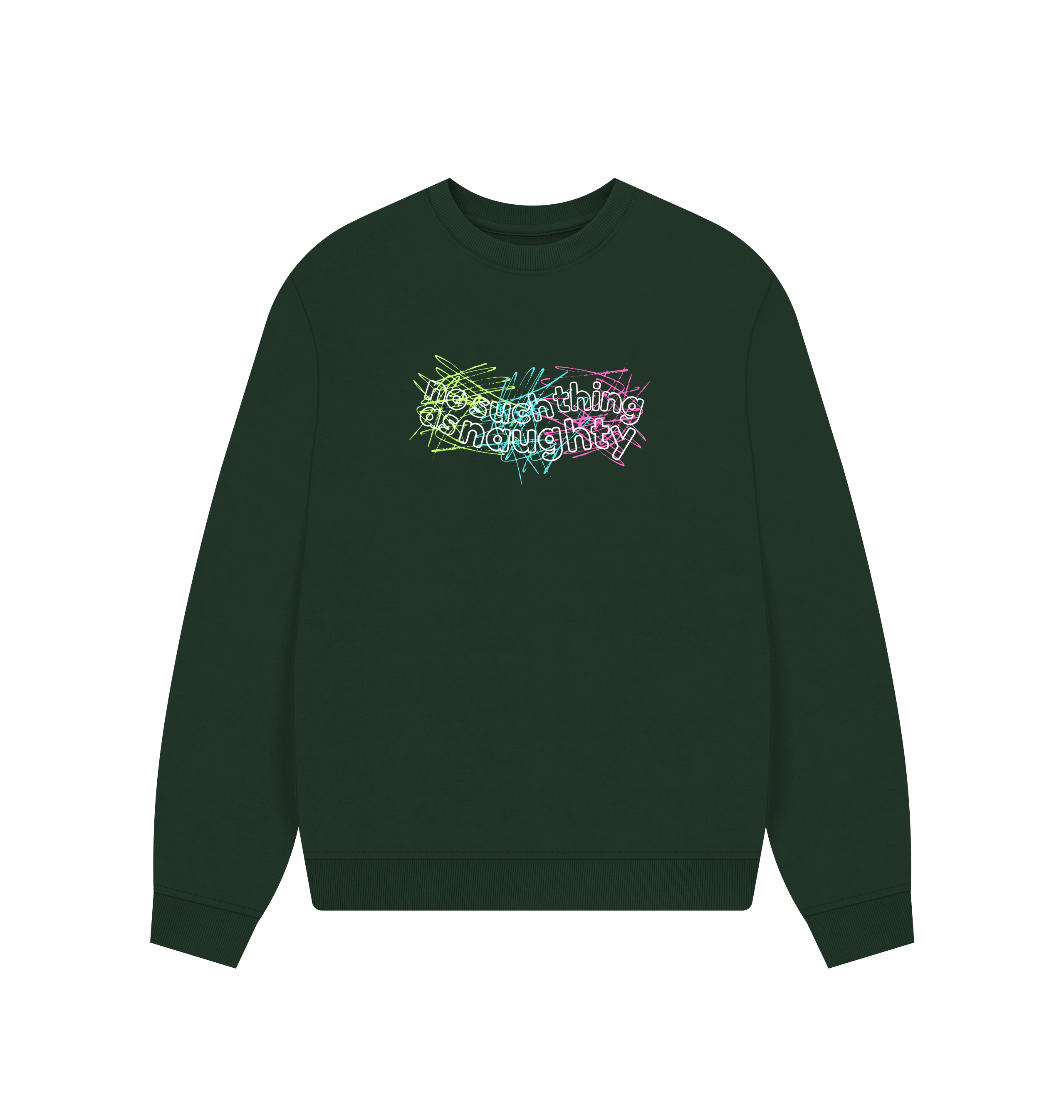Evergreen Printed Sweater Front