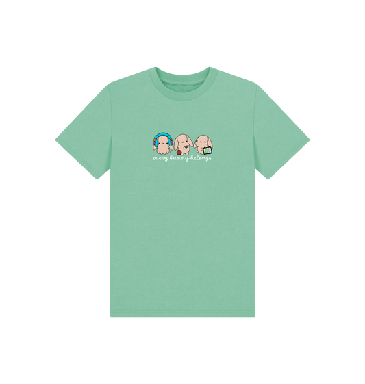 Peppermint Printed Kids T-Shirt Front