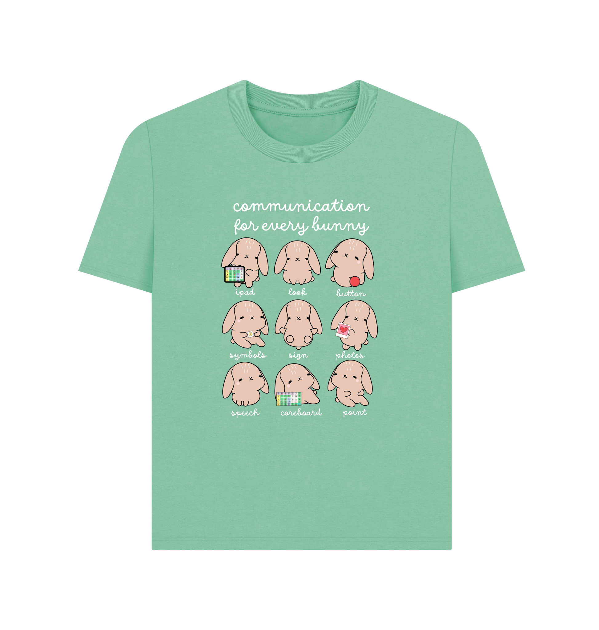 Peppermint Printed T-shirt Front