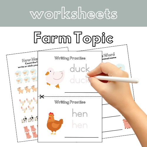 Farm Worksheets