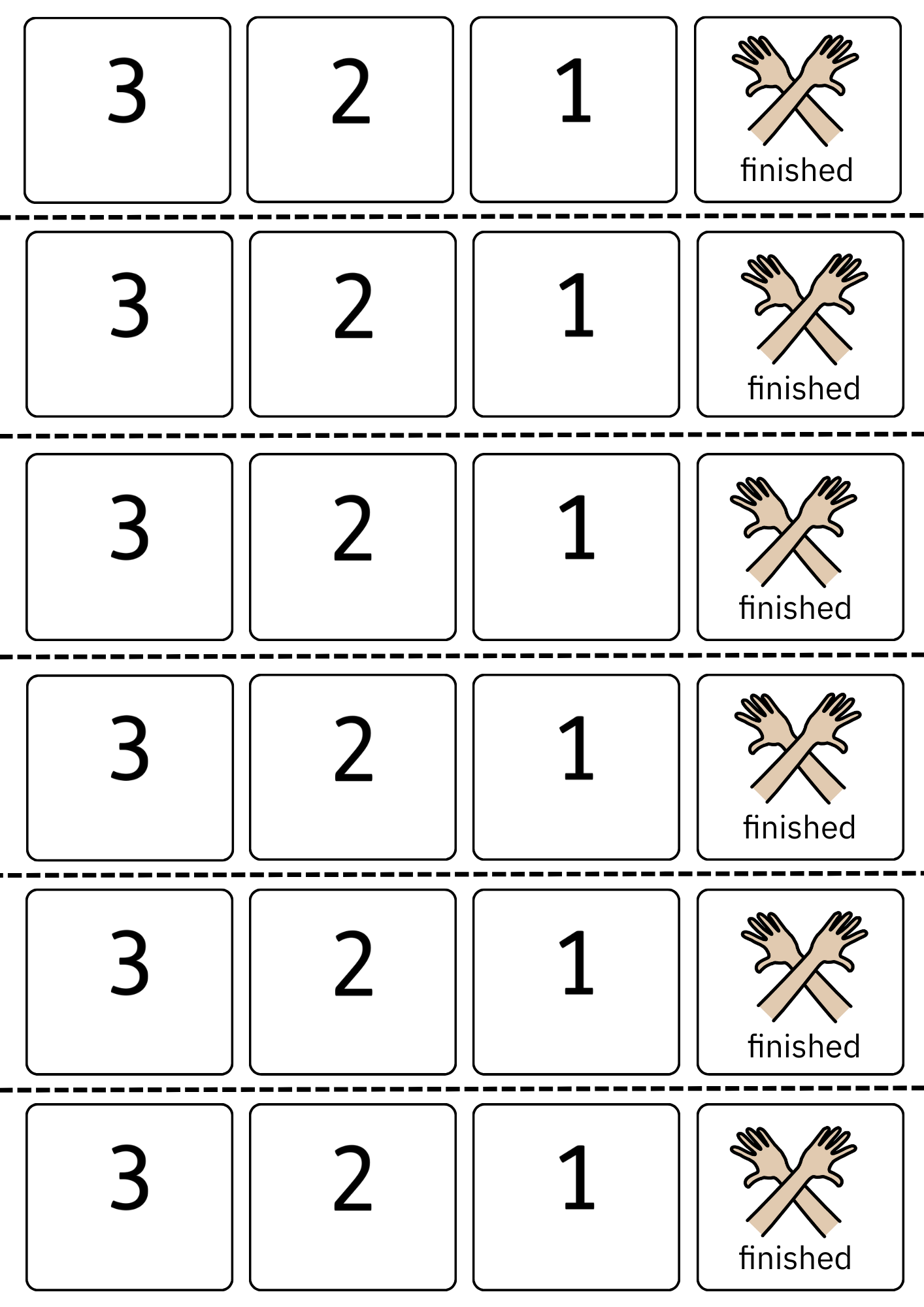Countdown Set – Sensory Classroom Ltd