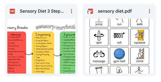 Sensory Diet