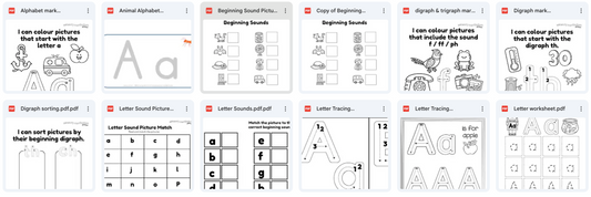 Sounds & Alphabet