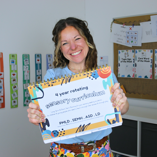 Physical folder add on only- FULL Sensory Curriculum