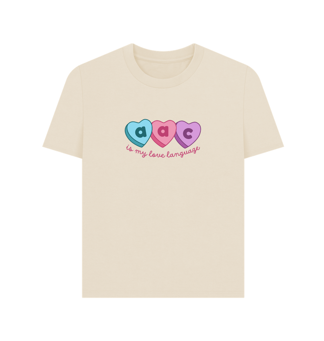 Oat AAC is my Love Language Women's Tee