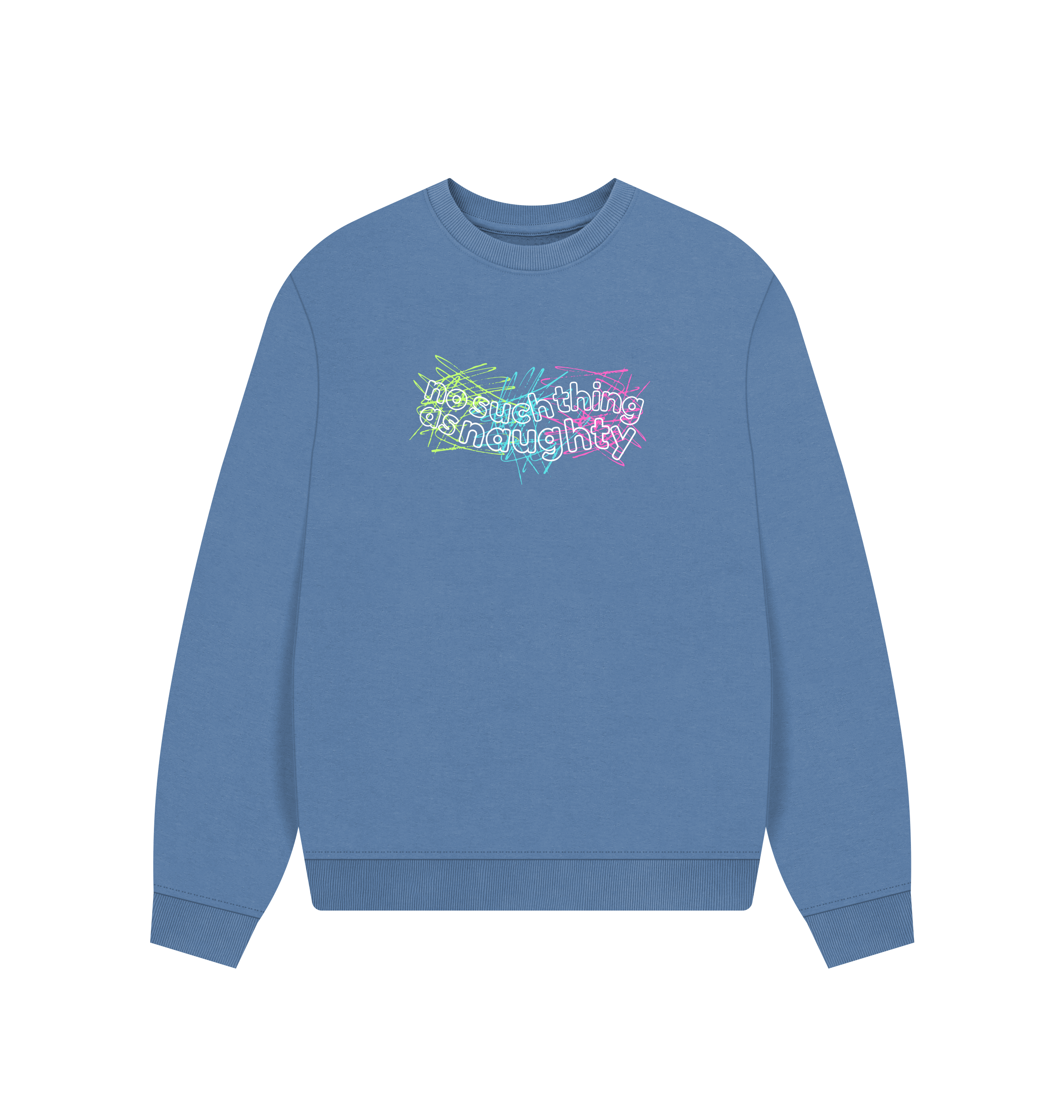 Solent Printed Sweater Front