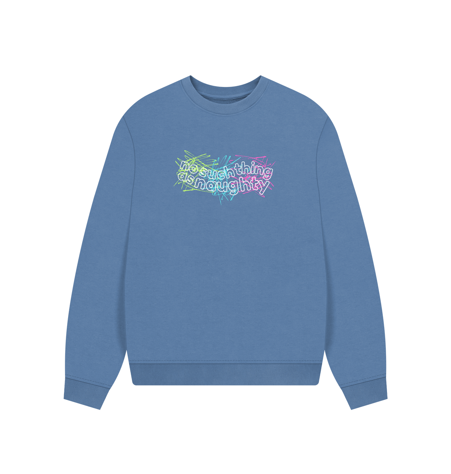 Solent Printed Sweater Front