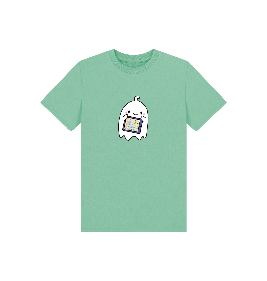 Peppermint Printed Kids T-Shirt Front