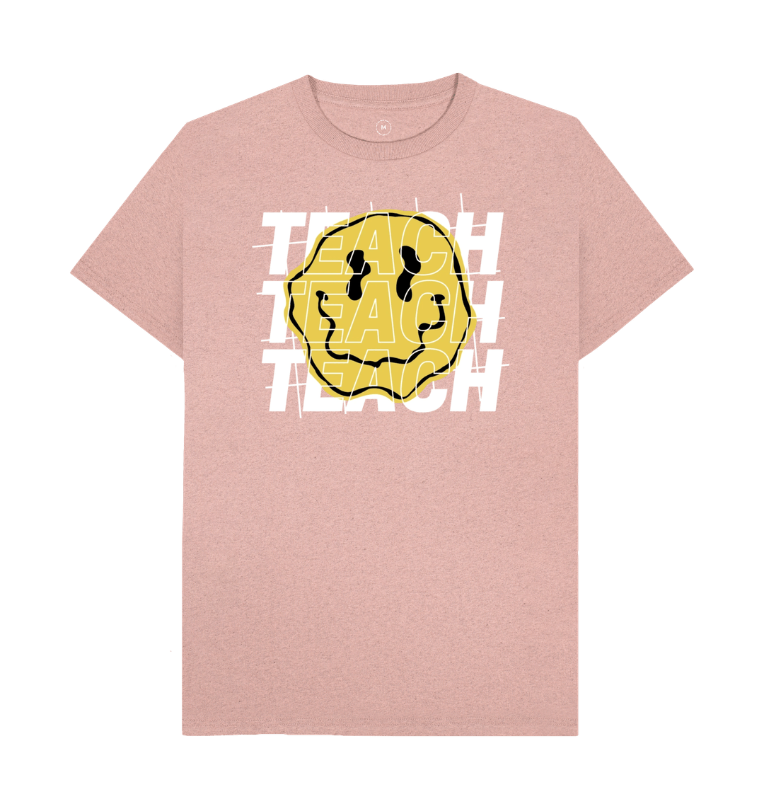 Sunset Pink Teach Sensory Men's Tee