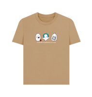 Sand Printed T-shirt Front