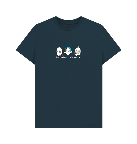 Denim Blue Inclusion Isn't Scary Men's Tee