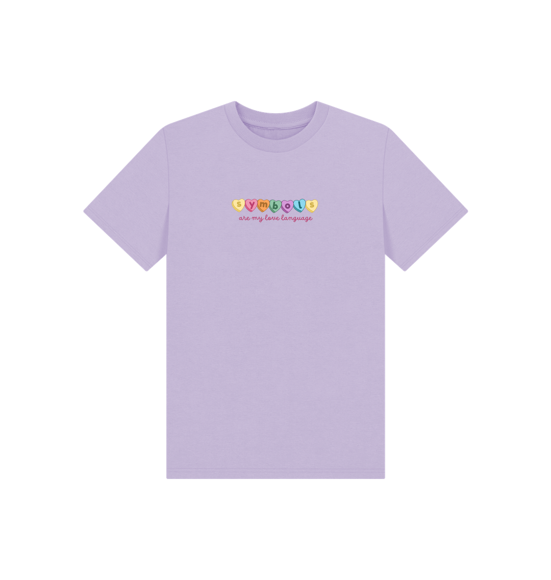 Soft Lilac Printed Kids T-Shirt