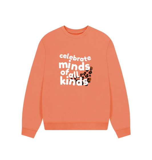 Apricot Printed Sweater