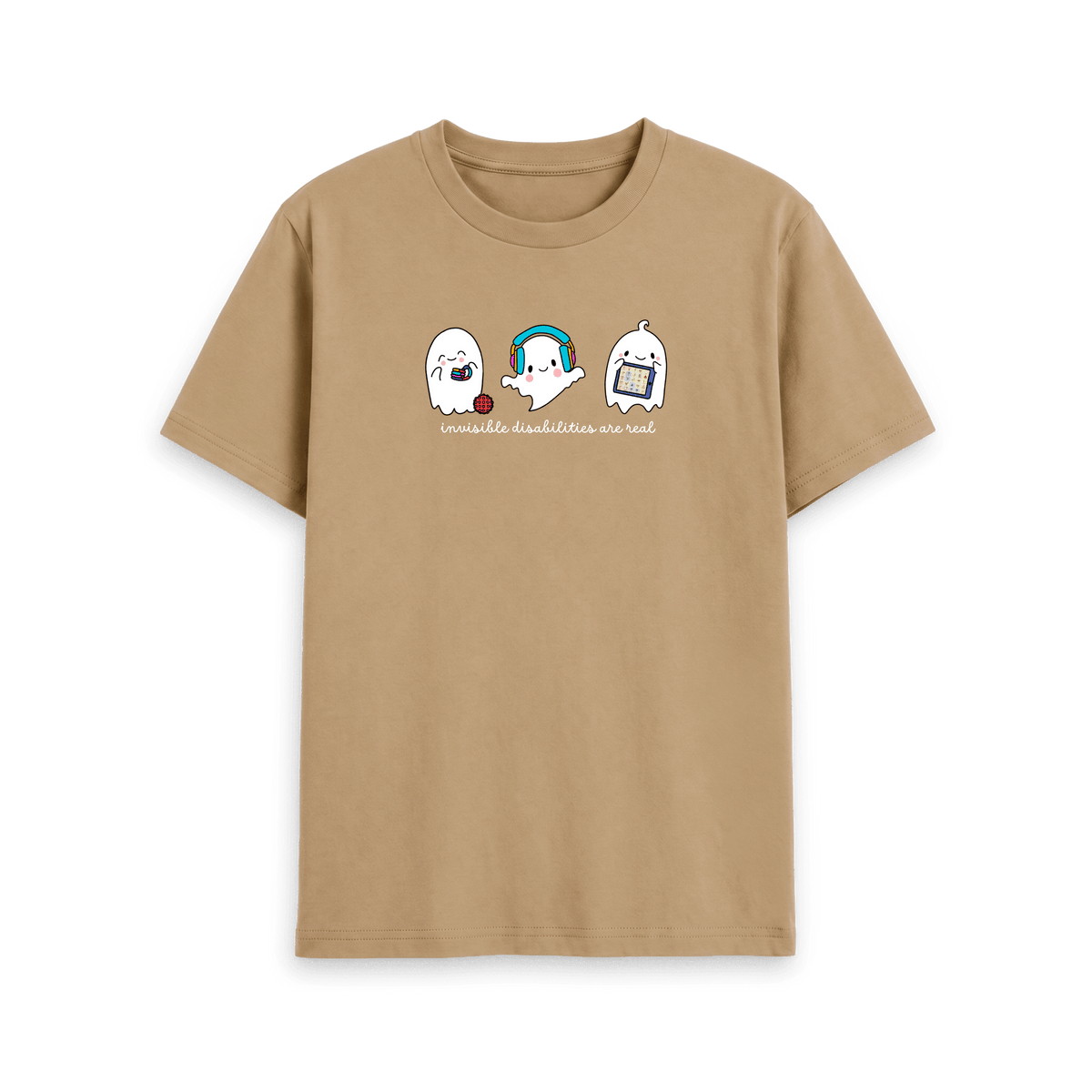 Sand Printed T-shirt Front