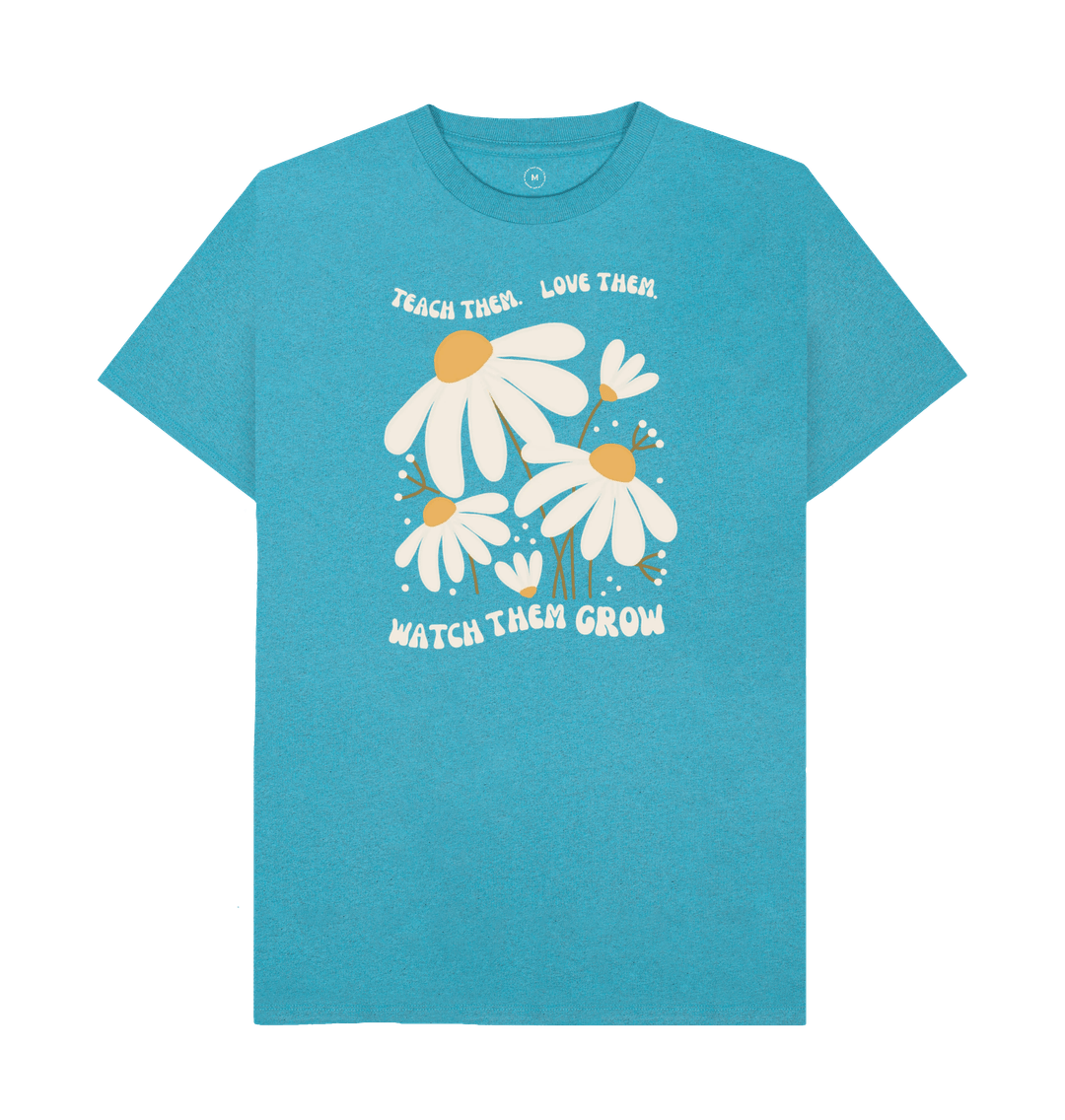 Ocean Blue Teach Them, Love Them Men's Tee