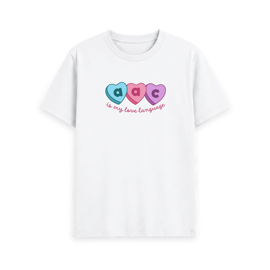 White Printed T-shirt Front