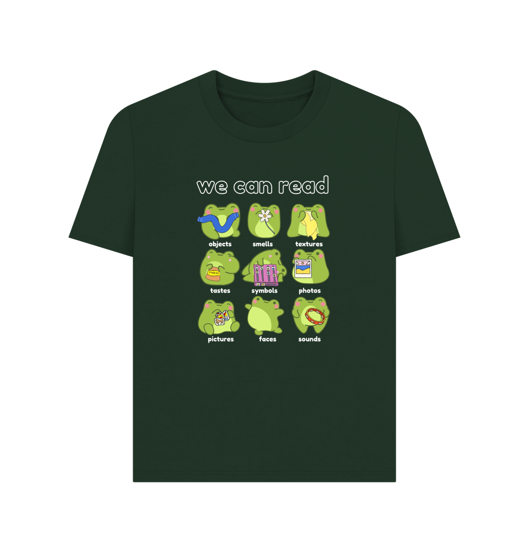 Evergreen 'We can read' Women's Tee for World Book day