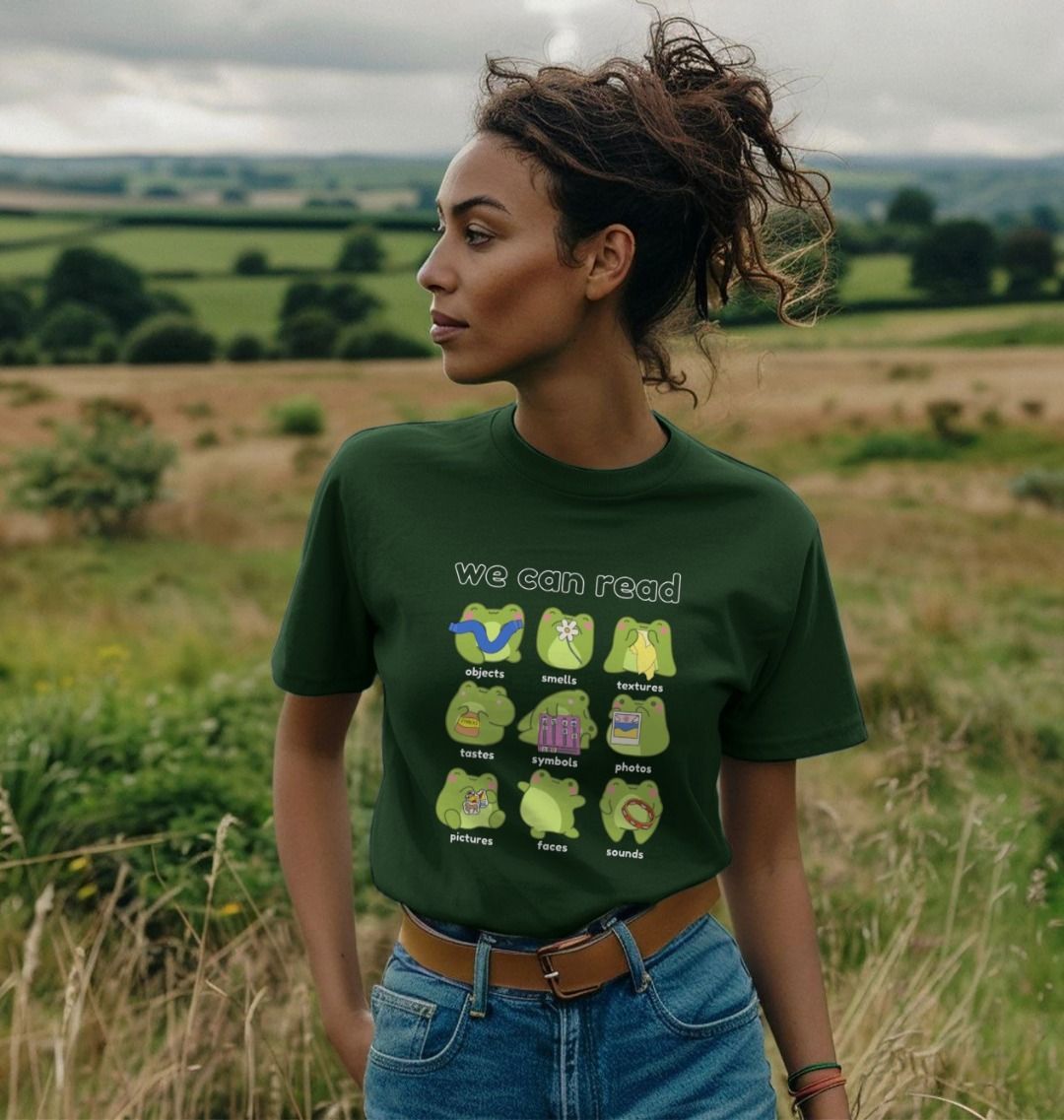 'We can read' Women's Tee for World Book day