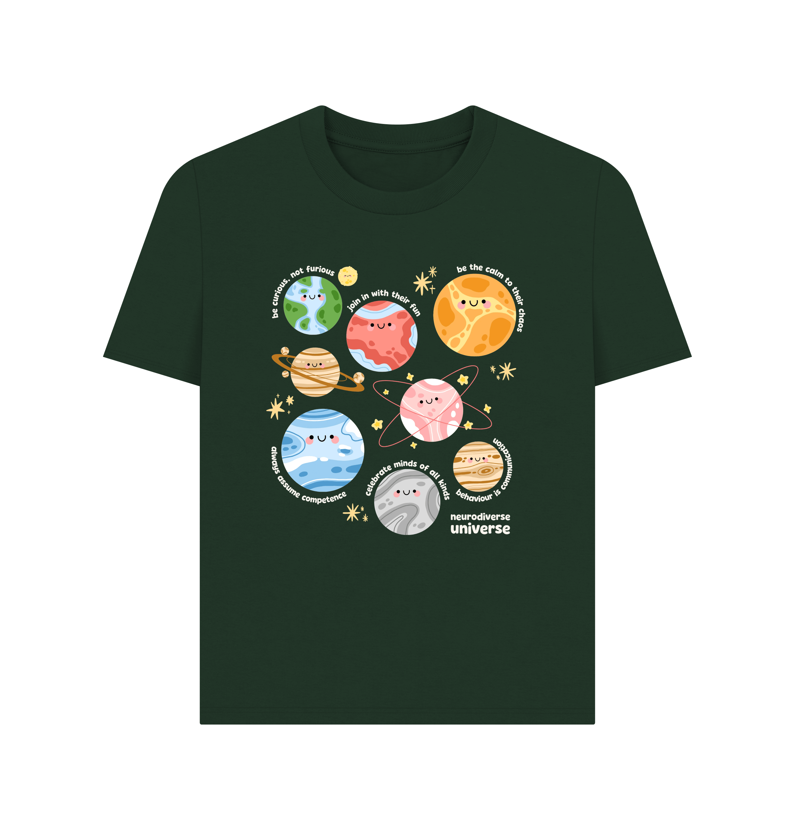 Evergreen Printed T-shirt Front