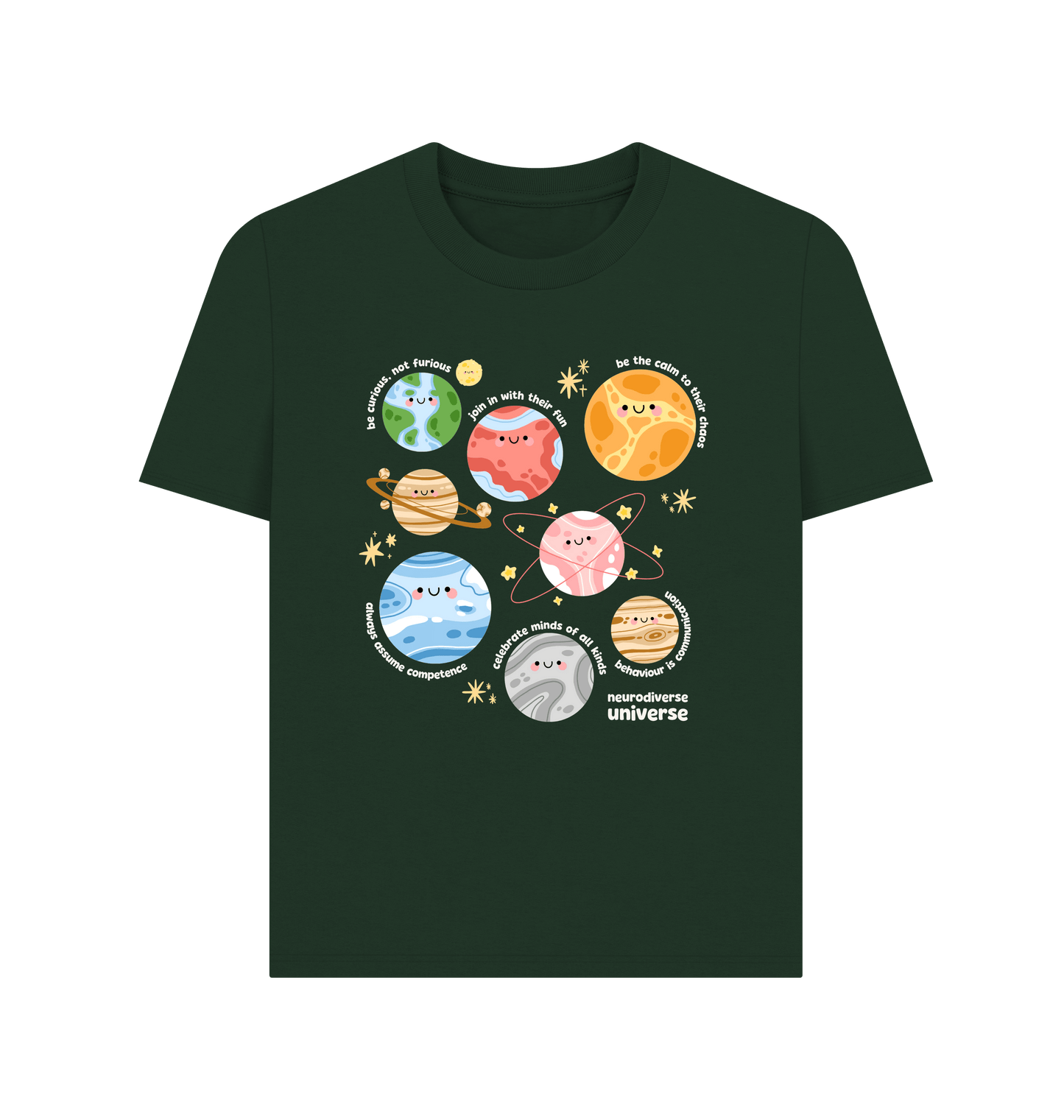 Evergreen Printed T-shirt Front