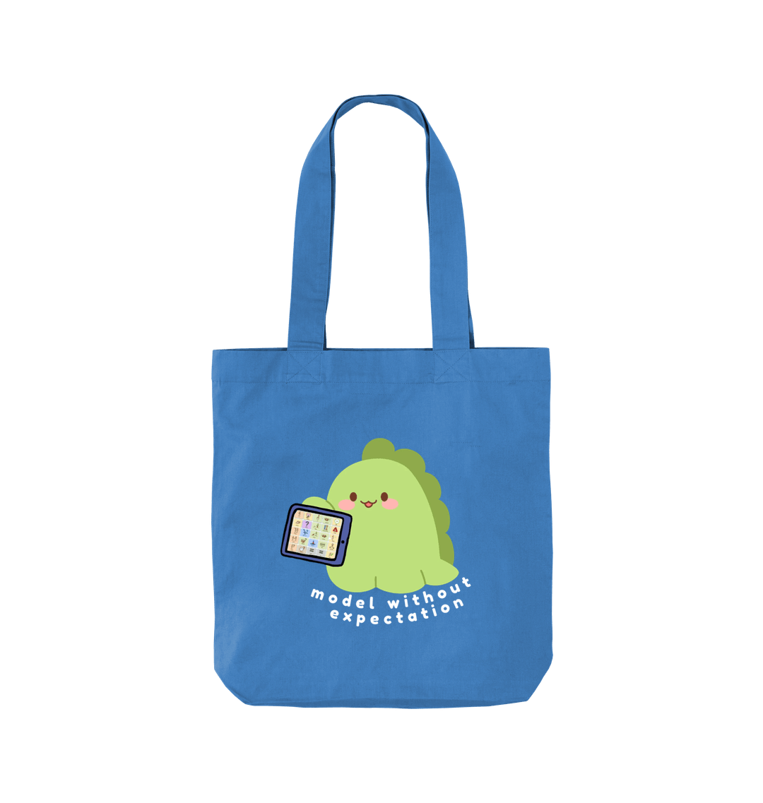 Cornflower Blue Printed Bag Front