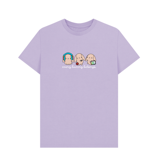 Lilac Printed T-shirt Front