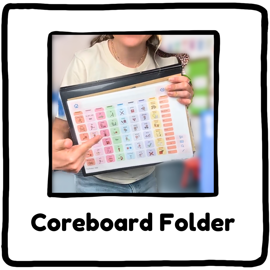 Coreboard Folder Set – Sensory Classroom