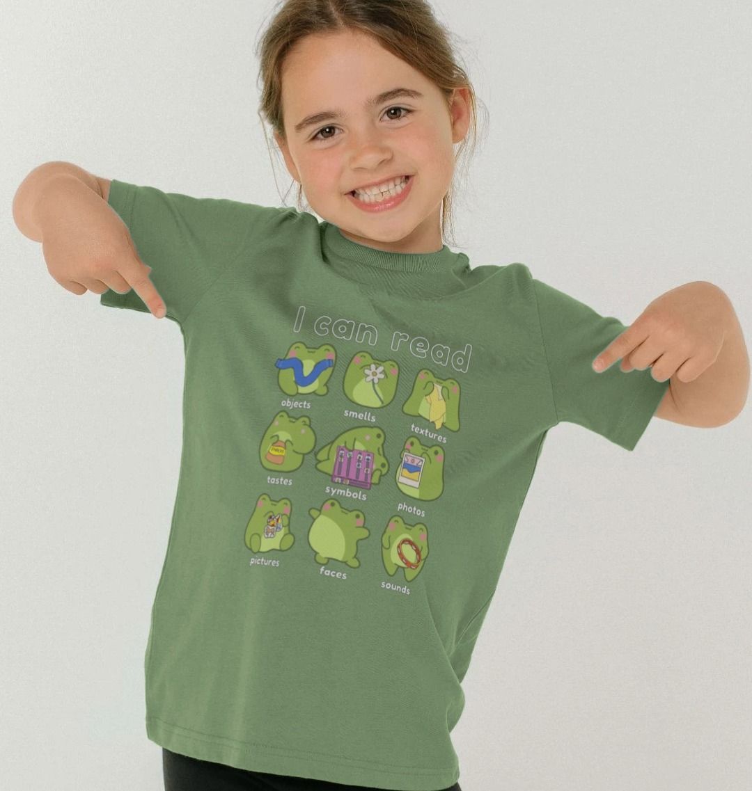 'I can read' Kids Tee for World Book Day